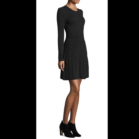 Joie Peronne Wool & Cashmere Fit & Flare Dress - Picture 1 of 4